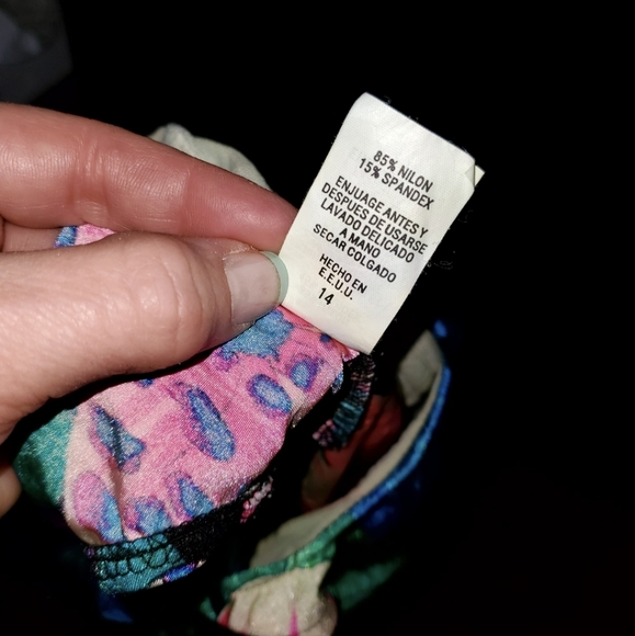 Leilani one piece bathing suit size 14 - Picture 6 of 6